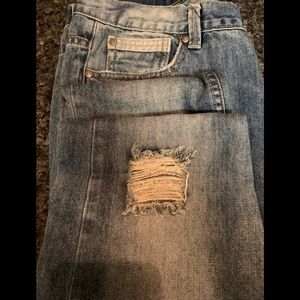 Civil regime distressed jeans skinny jeans